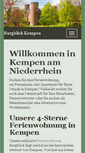 Mobile Screenshot of burgblick-kempen.de